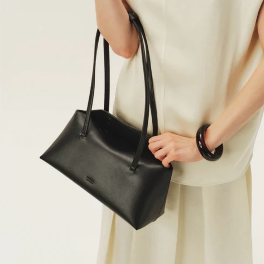 Freja New York Black Faux Leather Chrystie Bag - Picture 10 of 10